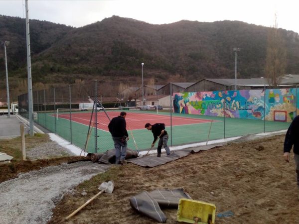 terrain de tennis